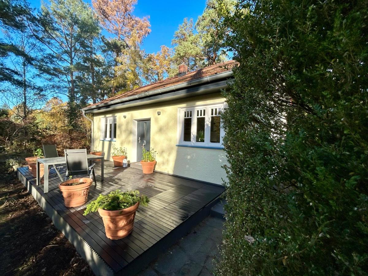 Ferienhaus Im Gruenen Mit Kamin Oranienburg Εξωτερικό φωτογραφία