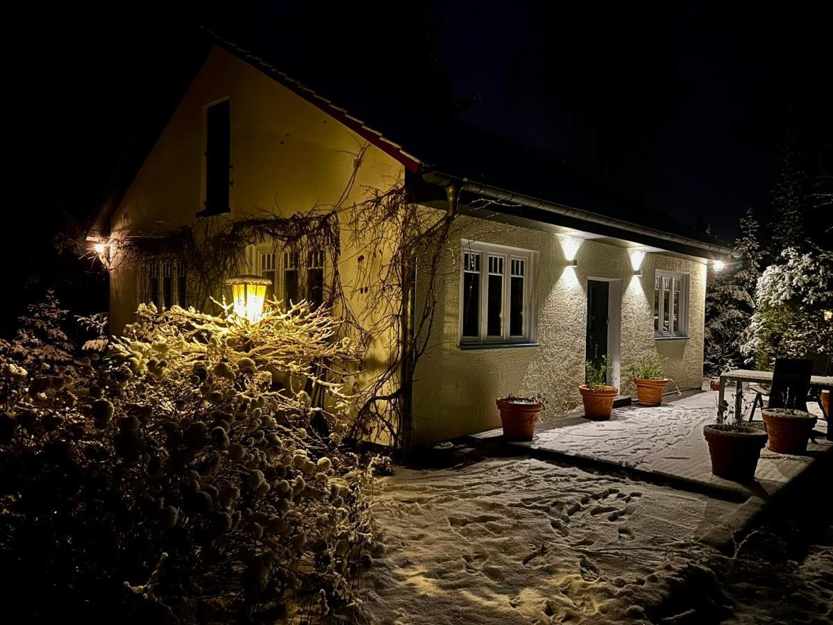 Ferienhaus Im Gruenen Mit Kamin Oranienburg Εξωτερικό φωτογραφία